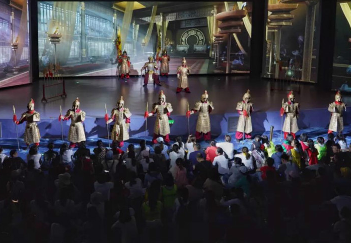 《关公战长沙》在石燕湖景区成功首演！星城长沙再添新元素