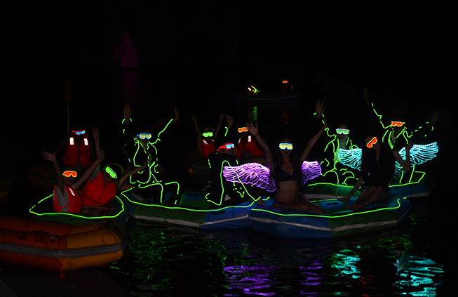 石燕湖夜漂